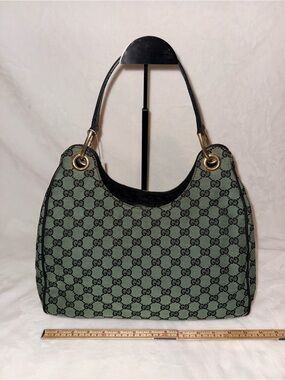 Gucci Canvas Colbert Hobo Bag